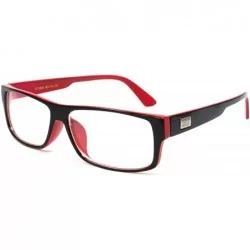 Oversized Hot Sellers Nerd Geeky Trendy Cosplay Costume Unique Clear Lens Fashionista Glasses - CK11OCCWJ35 $7.86