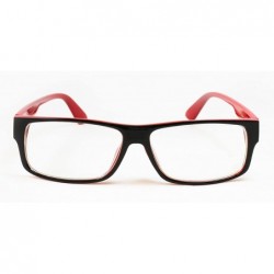 Oversized Hot Sellers Nerd Geeky Trendy Cosplay Costume Unique Clear Lens Fashionista Glasses - CK11OCCWJ35 $7.86