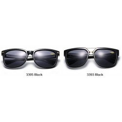 Oversized 2019 Luxury Polarized Sunglasses Women Ladies Oversized Sun Glasses Female Prismatic Eyewear - 3395 Black - CW18R6T...