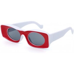 Sport Men and Women Personality Funny Glasses Colored Frame Sunglasses - 4 - C5190K82XEH $29.57