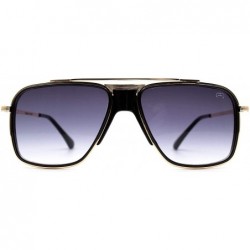 Square F027 Classic Square - for Womens-Mens 100% UV PROTECTION - Gold-blackdegrade - CK192TGZNEN $21.43