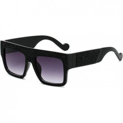 Sport Women Sunglasses Oversized Rhinestone Ladies Fashion Stylish Eyewear - A - C918Q7Y2842 $43.26