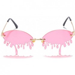 Sport Fashion Funny Personality Sunglasses Teardrop Style Glasses - 1 - C8190HDXO27 $60.92