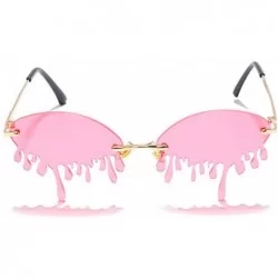 Sport Fashion Funny Personality Sunglasses Teardrop Style Glasses - 1 - C8190HDXO27 $60.92