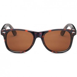 Wrap Unisex Polarized Sunglasses Men Women Retro Designer Sun Glasses - Tortoise Shell - C0185ZKSM39 $10.41