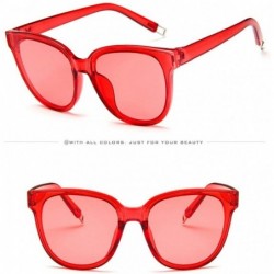 Oversized Classic Sunglasses Oversized Reflective - G - CX199SDE30W $6.53