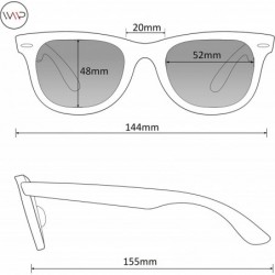 Wayfarer New Horn Rimmed Style Bottle Opener Sunglasses - Glossy Black Frame / Black Lens - CZ124IBAAWT $19.88