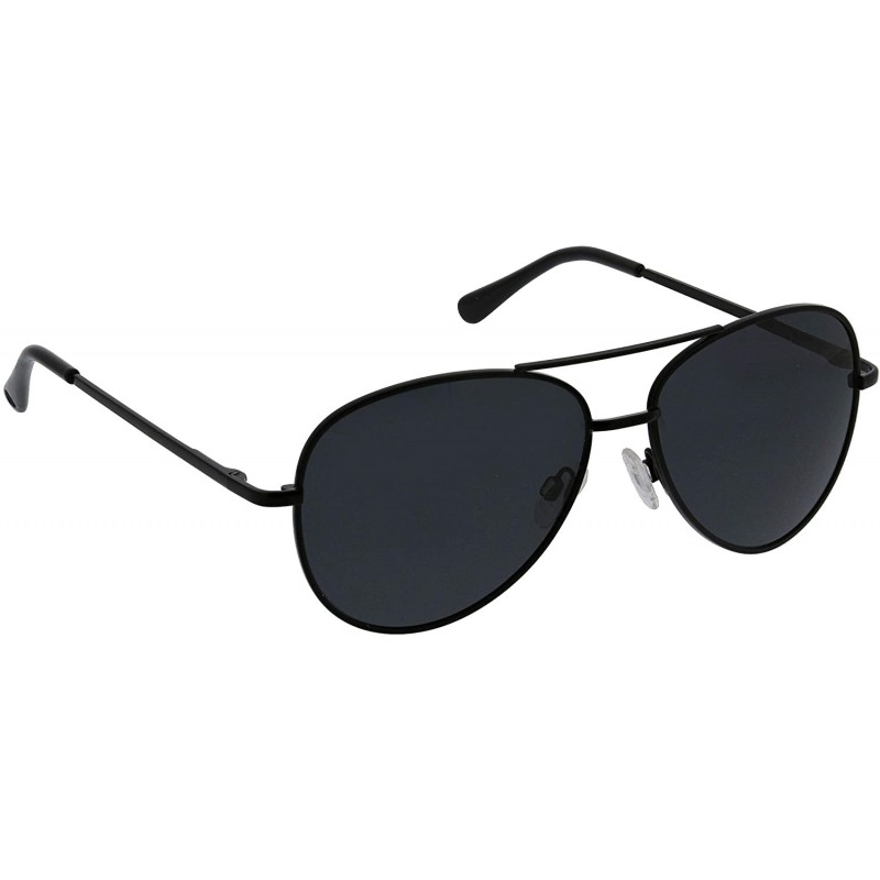 Aviator Heat Wave Reading Aviator Sunglasses - Black - CF189SSII0U $26.80