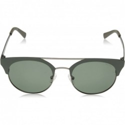 Round Men's N4630sp Round Sunglasses - Matte Olive/G15 Polarized - CX186SYWO04 $37.99