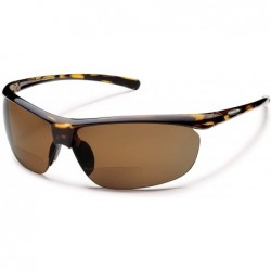 Semi-rimless Zephyr +2.00 Polarized Reader Sunglasses - Tortoise Frame - C111811LEVV $56.41