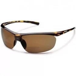 Semi-rimless Zephyr +2.00 Polarized Reader Sunglasses - Tortoise Frame - C111811LEVV $90.74