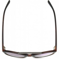 Round Men's N3639sp Round Sunglasses - Matte Dark Tortoise/Green With Blue Gradient Polarized - C018KN7ULY5 $52.50