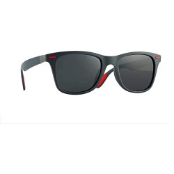 Sport Sunglasses Classic Retro Square Frame Polarized UV400 Drive Outoodr Sports 1 - 3 - CU18YQUSK8R $8.26