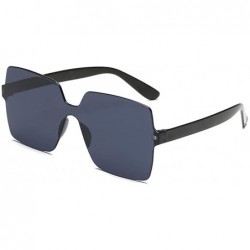 Oval Sunglasses Oversized Transparent Eyeglasses 2DXuixsh - D - C9196Z0UE0I $9.97