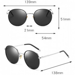 Oversized Aviator Polarized Sunglasses for Women uv Protection Take it Easy to Enjoy the Treatment in the Sun - C118W84KKOX $...