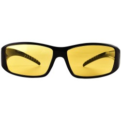 Oval Day Night Driving Glasses Fit Over glasses for Men & Women Anti Glare Polarized Lens - C4194H5L6KC $34.51