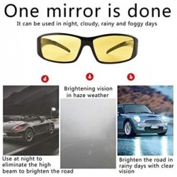 Oval Day Night Driving Glasses Fit Over glasses for Men & Women Anti Glare Polarized Lens - C4194H5L6KC $13.99