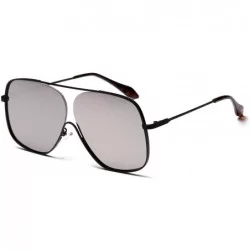 Square Sunglasses Designer Glasses Gradient Feminino - Silver - CC18ASTOTOD $19.04