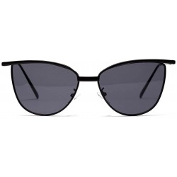 Cat Eye Small Cat Eye Sunglasses Women Sun Glasses For Women Accessories Fashion Summer 2018 - Full Lack - C418D3I6KCS $9.96