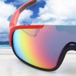 Goggle Mountain bike riding glasses - men and women outdoor polarized riding mirror 3 lenses - A - C118RAAEM3O $59.92