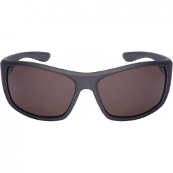 Sport Sports Sunglasses with Flash Mirror Lens 5700056SF-FM - Grey - CA1256WPAZR $8.56