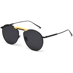Goggle Fashion Large Frame Pilot Polarized Sunglasses Men's Driving Mirror Vintage Night Vision Goggles - Grey - CH18U7EKG3A ...