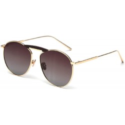 Rimless Polarized Color Cat Eye Sunglasses Trendy Men And Women Street Sunglasses - Figure 4 - CA18X98QCK7 $17.40