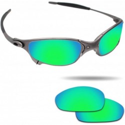 Aviator Replacement Lenses Juliet Sunglasses - Various Colors - Emerald Green - Anti4s Mirror Polarized - CI188HMGN76 $32.98