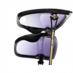 Aviator Fashion classic sunglasses- large frame sunglasses women's men's UV protection diamond sunglasses - G - CF18RTCUCZ2 $...