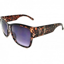 Wayfarer Trendy Classic Womens Hot Fashion Sunglasses w/FREE Microfiber Pouch - Brown Cheetah - CA12L18NQ7Z $21.89