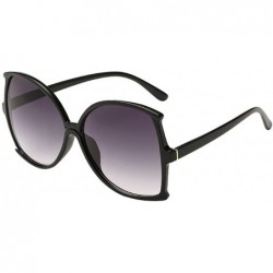 Square Women Sunglasses Vintage Retro Plastic Octagon Geometric Eyewear - G - C118Q3SR07M $10.71
