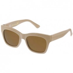 Square Shine on Square Focus Blue Light Filtering Reading Glasses - Taupe - CY18OI9WHYI $33.46