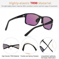 Wrap Classic Square Sunglasses Men Sports Polarized & 100% UV Protection Outdoor eyewear KD524 - Mirrored Green - CU194CCZW3L...