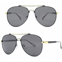 Square Aviator Polarized Sunglasses Protection Decoration - CF18R5IE00A $12.57