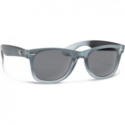 Round Ziggie Sunglasses - Matte Gray / Gray - C818R2ETYEN $36.73