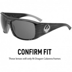 Sport Polarized Replacement Lenses for Dragon Calavera Sunglasses - Multiple Options - Deep Blue Mirror - CE12CCLZBHX $41.17