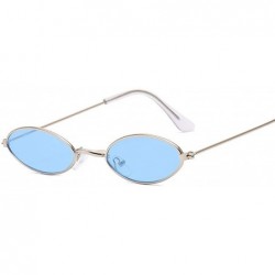 Oval Sunglasses Vintage Glasses Designer Lunette GoldG15 - CV1985T04DR $20.23