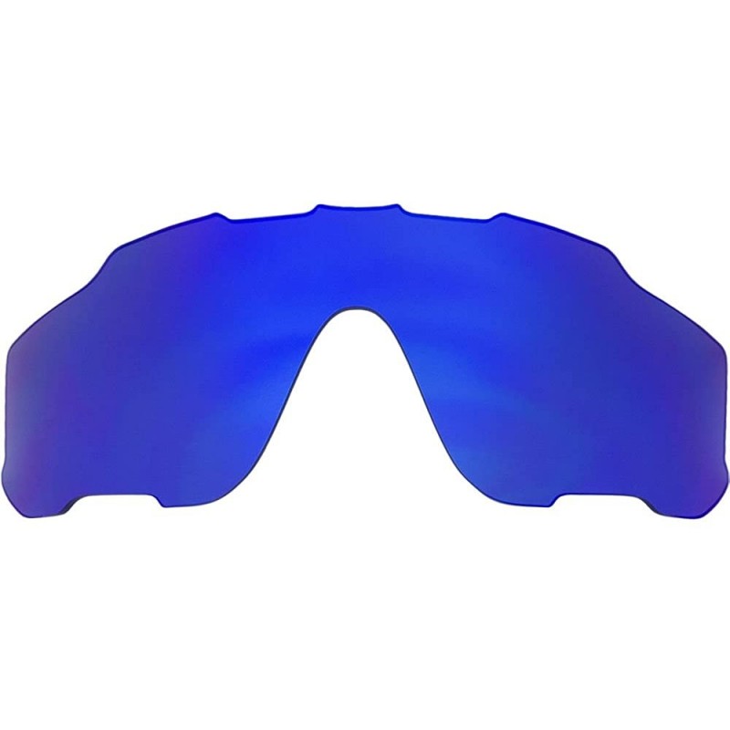 Sport Replacement Lens Jawbreaker Sunglasses - BLUE MIRROR - CU122C9994V $33.11