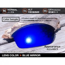 Sport Replacement Lens Jawbreaker Sunglasses - BLUE MIRROR - CU122C9994V $33.11
