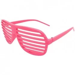 Round Plastic Wizard Glasses Round Glasses Frame No Lenses for Party Supplies - Pink - CJ18ODZ4HDY $17.88