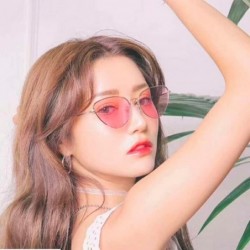 Cat Eye Cat Eye Sunglasses Oversized Gradient Lens Women Frame Large Fashion Thick Women - Yelllow - C718GD2ET0G $16.90