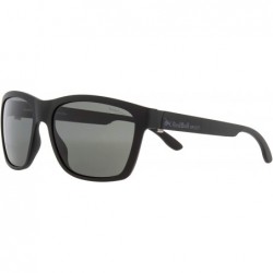 Rectangular Wing 2 Polarized Sunglasses - Wing2-001pn Matt Black/Smoke Mirror - CW18UEO30KH $102.27