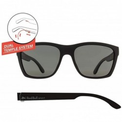 Rectangular Wing 2 Polarized Sunglasses - Wing2-001pn Matt Black/Smoke Mirror - CW18UEO30KH $56.52