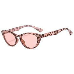 Square Retro Vintage Narrow Cat Eye Sunglasses for Women Clout Goggles Plastic Frame - CK18Z36IHWE $11.00