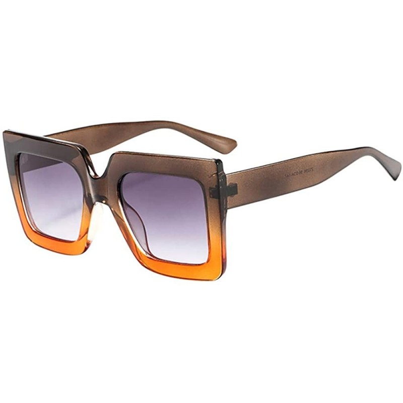 Sport Oversized Sunglasses Polarized Protection 2DXuixsh - D - CK18SC9RUWQ $7.88