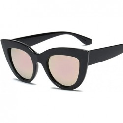 Goggle Retro Cat Eye Sunglasses Women Face-repair Wild Goggles Plastic Frame Sunglasses for Lady Gifts - C3 - C918X0L5DQ0 $19.01