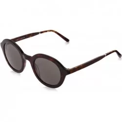 Round Jeans Womens Women's JJ 2000 Round Fashion Designer UV Protection Sunglasses - Tortoise Frame - C1180OXEMK3 $69.07