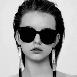 Oversized Vintage Harajuku Lightweight Oversized Sunglasses - Black - C2196ICZM30 $10.56