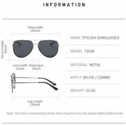 Shield Men's Polarized Sunglasses 100% UV Protection Fashion Glasses (Color 1004) - 1004 - CW199AI3KQZ $32.84