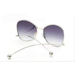 Oversized Fashion Sunglasses Ladies Oversized Transparent Sunglasses Myopia Big Ladies Ladies Glasses Female Sunglasses - CV1...
